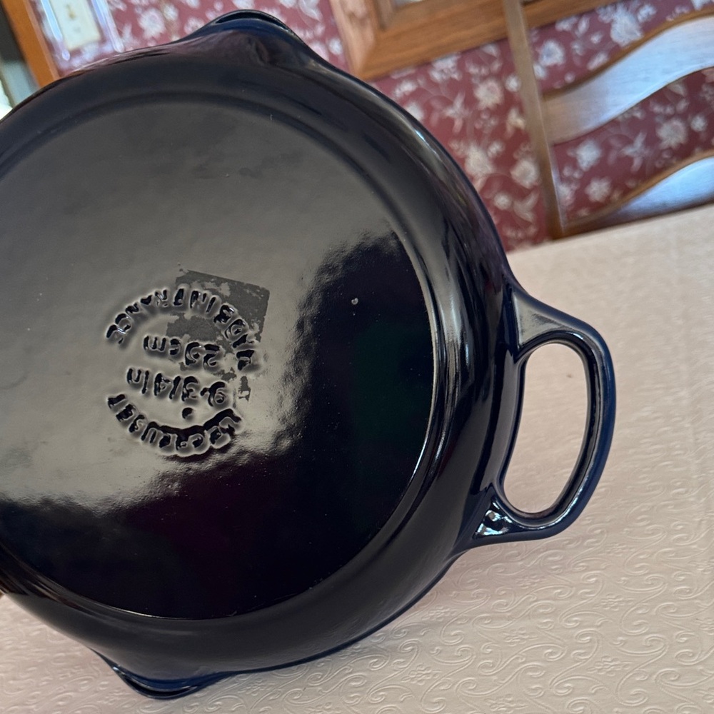Le Creuset Lapis Cast Iron Grill Pan - Picture 8 of 11